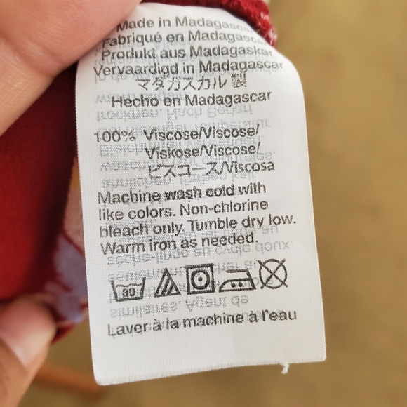 Madewell Bird Of Paradise Button Back Cropped Shirt - Picture 5 of 12